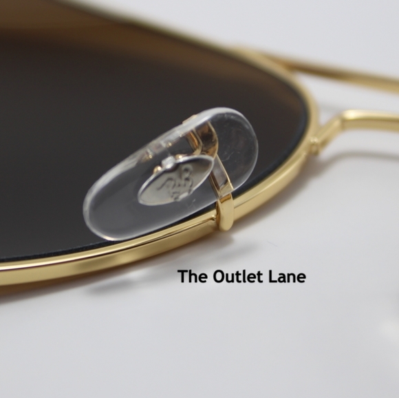 Model Display Ray-Ban Aviator Brown RB3025 Classic - Picture 9 of 16